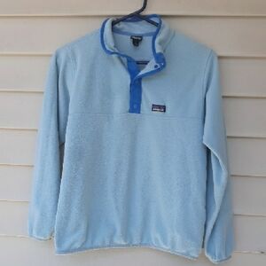 Patagonia Girls Fleece Pullover Jacket Sweatshirt Size L 12